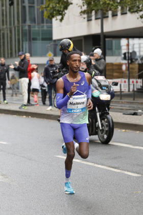 October 25, 2026 Track and Field 43 Mainova Frankfurt Marathon Fourth Place Haimro Alame Frankfurt am Main, Hesse, Germany
