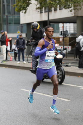 October 25, 2026 Track and Field 43 Mainova Frankfurt Marathon Fourth Place Haimro Alame Frankfurt am Main, Hesse, Germany