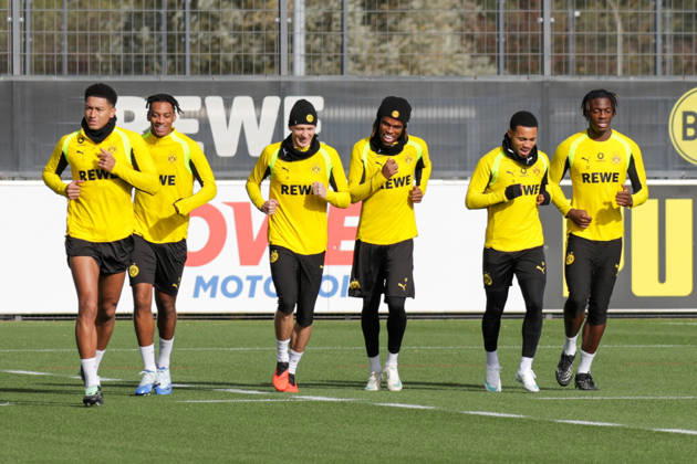 October 25, 2026, xgrfx, Soccer, Bundesliga 1, Borussia Dortmund Training: Jobe Bellingham, Filippo Mane, Maximilian Beier, Carney Chukwuemeka, Ethan Nwaneri, Joane Gadou, Borussia Dortmund, Dortmund