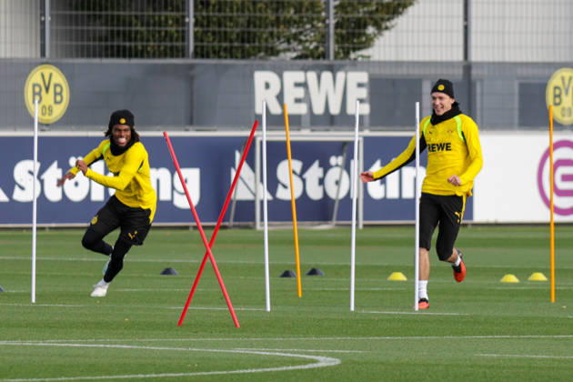 October 25, 2026, xgrfx, Soccer, Bundesliga 1, Borussia Dortmund Training: Carney Chukwuemeka, Maximilian Beier, Borussia Dortmund, Dortmund