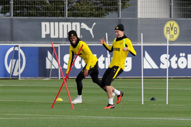 October 25, 2026, xgrfx, Soccer, Bundesliga 1, Borussia Dortmund Training: Carney Chukwuemeka, Maximilian Beier, Borussia Dortmund, Dortmund