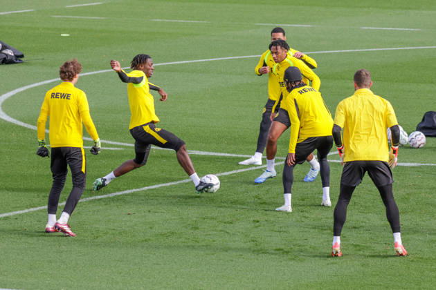 October 25, 2026, xgrfx, Soccer, Bundesliga 1, Borussia Dortmund Training: Joane Gadou, Filippo Mane, Borussia Dortmund, Dortmund