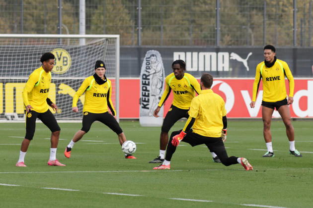 October 25, 2026, xgrfx, Soccer, Bundesliga 1, Borussia Dortmund Training: Maximilian Beier, Joane Gadou, Borussia Dortmund, Dortmund