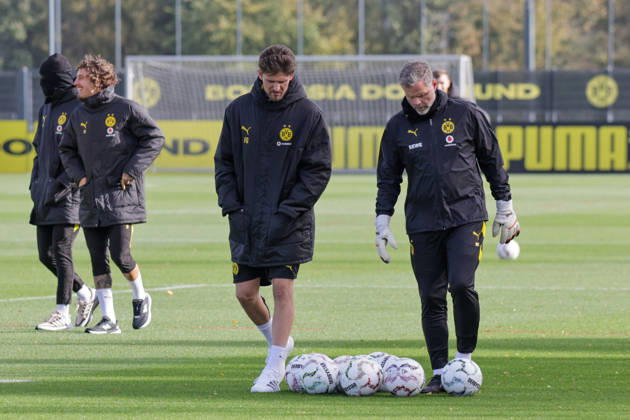 October 25, 2026, xgrfx, Soccer, Bundesliga 1, Borussia Dortmund Training: Gregor Kobel, Borussia Dortmund, Dortmund
