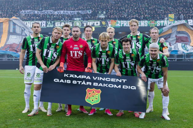 Soccer, Allsvenskan, GAIS vs. IFK Göteborg, October 25, 2026: GAIS s starting lineup poses for a team photo ahead of the Allsvenskan soccer match between GAIS and IFK Göteborg on October 25, 2026, in Gothenburg  Copyright: MICHAELxERICHSEN BB261025MI014
