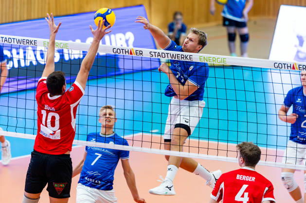 October 25, 2026, GER, Volleyball, Men, Season 26–27, ZOI DVV Cup, Qualifying Round, Blue Volleys Gotha vs. TuS Kriftel, Tim Wagner, Blue Volleys Gotha, 11 99867 Gotha, Sports Hall, Ernesti Sports Complex, Thuringia, Germany