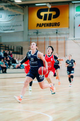BB 1BL Halfit Lions vs. Herner TC Jordan King Halfit Lions during the 2026–2027 season in the DBBL Toyota Women s Basketball Bundesliga, between the Halfit Lions and Herner TC at the SWH Arena on October 25, 2026, in Halle (Saale), Saxony-Anhalt, Germany