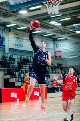 BB 1BL Halfit Lions vs. Herner TC Jordan King Halfit Lions during the 2026–2027 season in the DBBL Toyota Women s Basketball Bundesliga, between the Halfit Lions and Herner TC at the SWH Arena on October 25, 2026, in Halle (Saale), Saxony-Anhalt, Germany