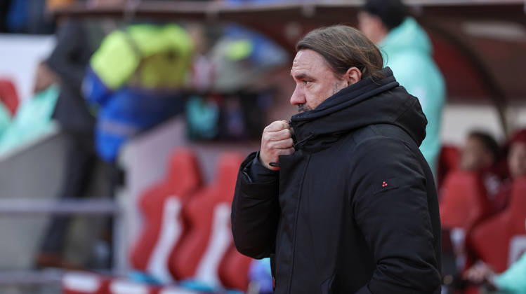 Sunderland v Leeds United, Premier League Leeds United Manager Daniel Farke during the Premier League match between Sunderland and Leeds United at the Stadium Of Light, Sunderland, UK on 25 October 2026. Editorial use only DataCo restrictions apply See www.football-dataco.com , Copyright: xSimonxDaviesx PSI-25055-0015
