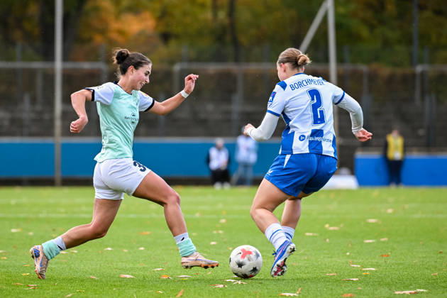 October 25, 2026, Soccer, Women s Bundesliga 2, 2026–2027, Matchday 10, Hertha BSC Berlin vs. SG 99 Andernach