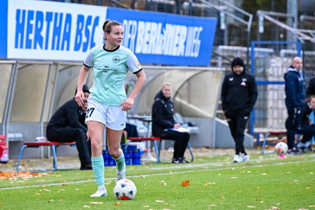 October 25, 2026, Soccer, Women s Bundesliga 2, 2026–2027, Matchday 10, Hertha BSC Berlin vs. SG 99 Andernach