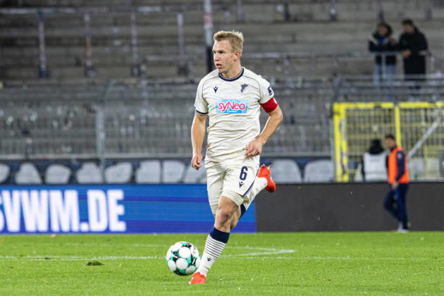 Germany: SV Waldhof Mannheim vs. TSG Hoffenheim II, 3. Liga, 2026–27 season, Carl Benz Stadium, Mannheim; Valentin Lässig, TSG Hoffenheim II, 6; Mannheim, Carl Benz Stadium, Baden-Württemberg, Germany Copyright: xBenedictxChristx