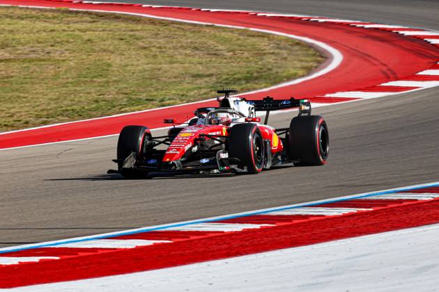 October 25, 2026, Italy: Charles Leclerc from Monaco, driving the (16) Scuderia Ferrari HP SF-26 Ferrari during United States Grand Prix - Austin - Saturday - Qualifying at Circuit of the Americas (COTA) in Austin. Italy - ZUMAm313 20261025_zsp_m313_160 Copyright: xAlessioxMorgesex