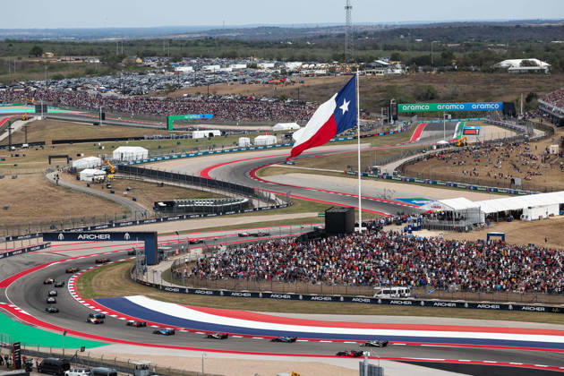 Sport Bilder des Tages F1 - UNITED STATES GRAND PRIX 2026 Start during the 2026 Formula 1 United States Grand Prix, 18th round of the 2026 Formula One World Championship, WM, Weltmeisterschaft from October 23 to 25, 2026 on the Circuit of the America, in Austin, Texas, United States of America -  Copyright: xXavixBonillax