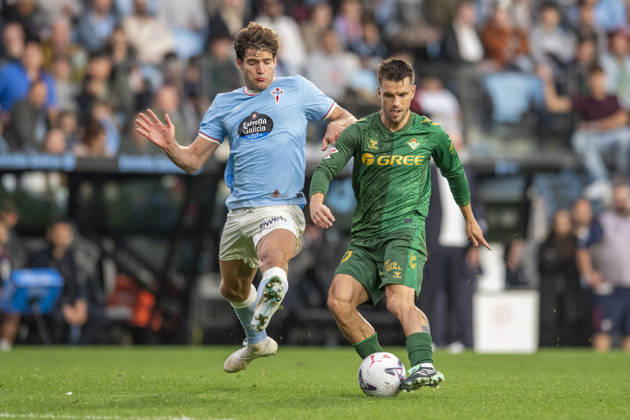 R.C. Celta vs. Real Betis in La Liga EA Sports,Matchday 10: Giovani Lo Celso of Real Betis during Matchday 10 of La Liga EA Sports: R.C. Celta vs. Real Betis on October 25, 2026, at Abanca Balaidos Stadium in Vigo, Pontevedra, Spain Copyright: xLuisxlorenzox