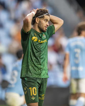 R.C. Celta vs. Real Betis, La Liga EA Sports,Matchday 10: Real Betis Ez Abde laments his performance during Matchday 10 of La Liga EA Sports, R.C. Celta vs. Real Betis on October 25, 2026, at Abanca Balaidos Stadium in Vigo, Pontevedra, Spain Copyright: xLuisxlorenzox