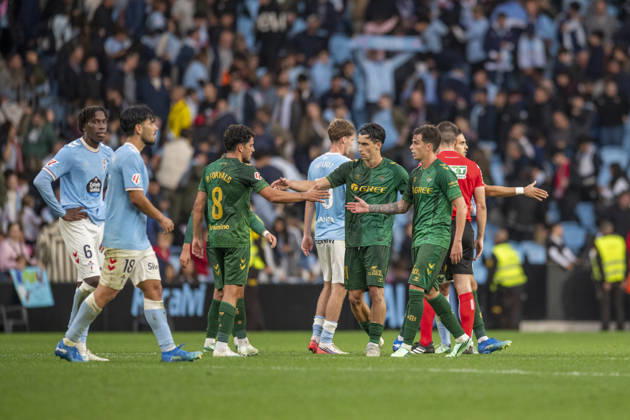 R.C. Celta vs. Real Betis, La Liga EA Sports, Matchday 10—during Matchday 10 of La Liga EA Sports, R.C. Celta vs. Real Betis on October 25, 2026, at Abanca Balaidos Stadium in Vigo, Pontevedra, Spain Copyright: xLuisxlorenzox