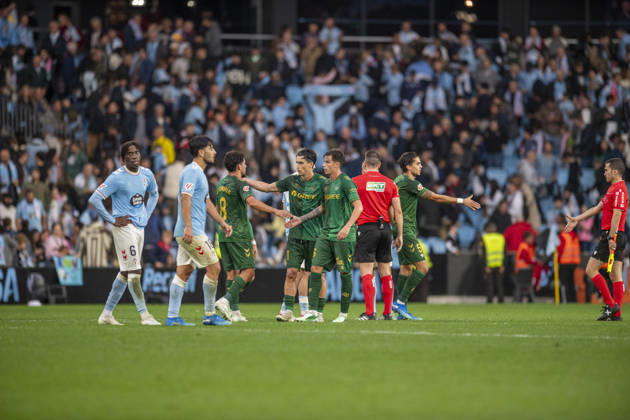 R.C. Celta vs. Real Betis, La Liga EA Sports, Matchday 10—during Matchday 10 of La Liga EA Sports, R.C. Celta vs. Real Betis on October 25, 2026, at Abanca Balaidos Stadium in Vigo, Pontevedra, Spain Copyright: xLuisxlorenzox