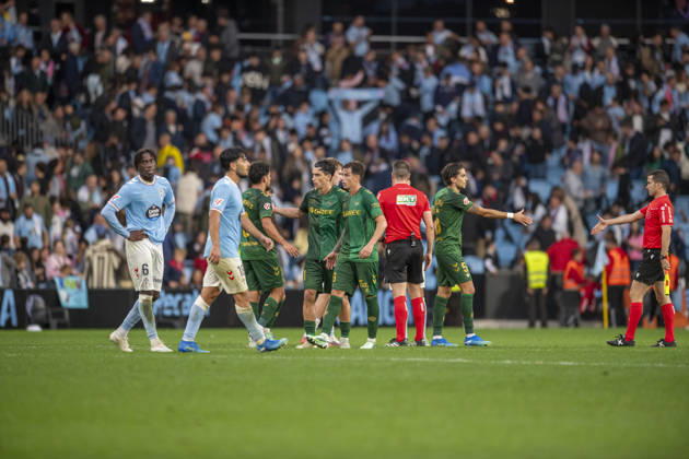 R.C. Celta vs. Real Betis, La Liga EA Sports, Matchday 10—during Matchday 10 of La Liga EA Sports, R.C. Celta vs. Real Betis on October 25, 2026, at Abanca Balaidos Stadium in Vigo, Pontevedra, Spain Copyright: xLuisxlorenzox