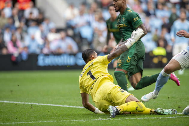 R.C. Celta vs. Real Betis, La Liga EA Sports,Matchday 10: Álvaro Valles of Real Betis during Matchday 10 of La Liga EA Sports: R.C. Celta vs. Real Betis on October 25, 2026, at Abanca Balaidos Stadium in Vigo, Pontevedra, Spain Copyright: xLuisxlorenzox