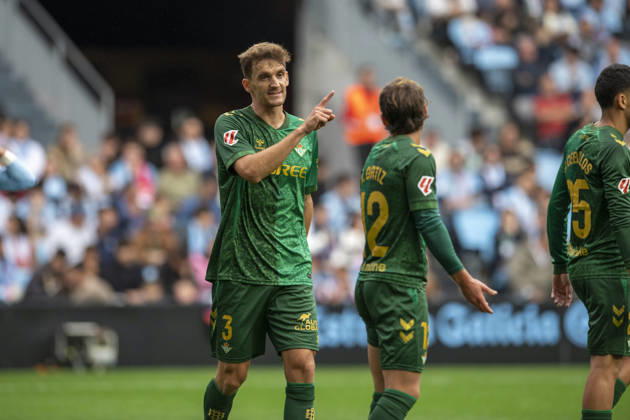 R.C. Celta vs. Real Betis, La Liga EA Sports,Matchday 10: Llorente of Real Betis during Matchday 10 of La Liga EA Sports: R.C. Celta vs. Real Betis on October 25, 2026, at Abanca Balaidos Stadium in Vigo, Pontevedra, Spain Copyright: xLuisxlorenzox