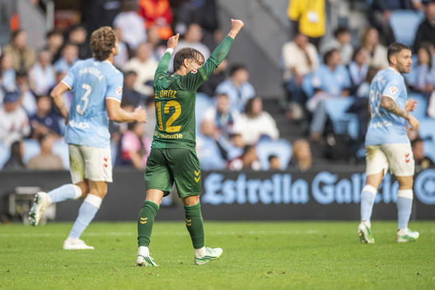 R C Celta vs. Real Betis in La Liga EA Sports,Matchday 10: Angel Ortiz of Real Betis during Matchday 10 of La Liga EA Sports: R.C. Celta vs. Real Betis on October 25, 2026, at Abanca Balaidos Stadium in Vigo, Pontevedra, Spain Copyright: xLuisxlorenzox