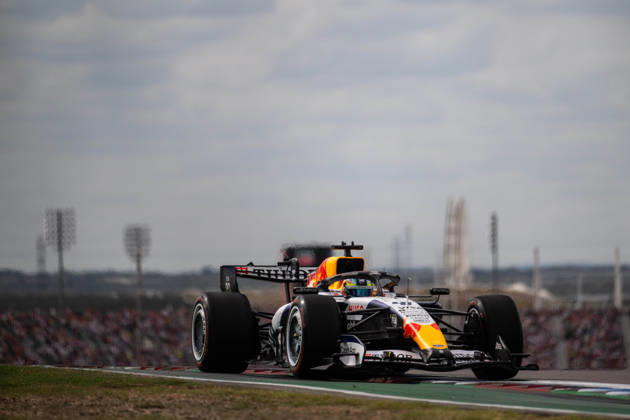 F1 - UNITED STATES GRAND PRIX 2026 41 LINDBLAD Arvid (gbr), Visa Cash App RB F1 Team VCARB03, action during the 2026 Formula 1 United States Grand Prix, 18th round of the 2026 Formula One World Championship, WM, Weltmeisterschaft from October 23 to 25, 2026 on the Circuit of the America, in Austin, Texas, United States of America - AustinUnited States  Copyright: xALBERTOxVIMERCATIx