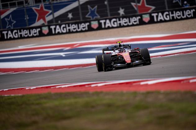 October 25, 2026, Austin, United States: Lewis Hamilton (GBR) (Scuderia Ferrari HP) during the race of the Formula 1 United States Grand Prix 2026 at the Circuit of the Americas. Austin United States - ZUMAs197 20261025_aaa_s197_371 Copyright: xLucaxMartinix