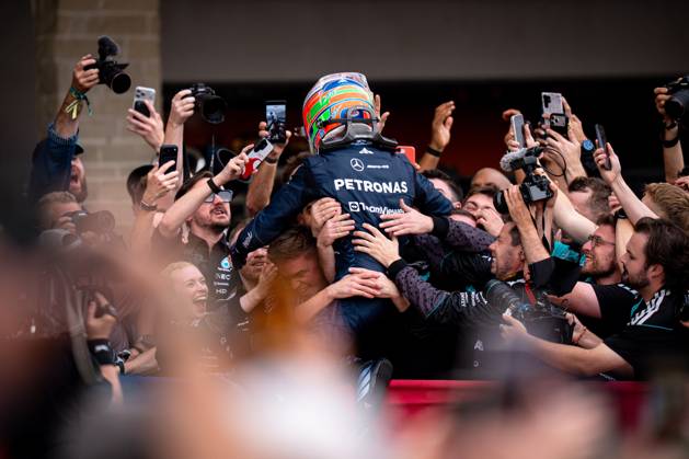 October 25, 2026, Austin, United States: Andrea Kimi Antonelli (ITA) (Mercedes-AMG Petronas F1 Team) in parc fermo after the race of the Formula 1 United States Grand Prix 2026 at the Circuit of the Americas. Austin United States - ZUMAs197 20261025_aaa_s197_402 Copyright: xLucaxMartinix