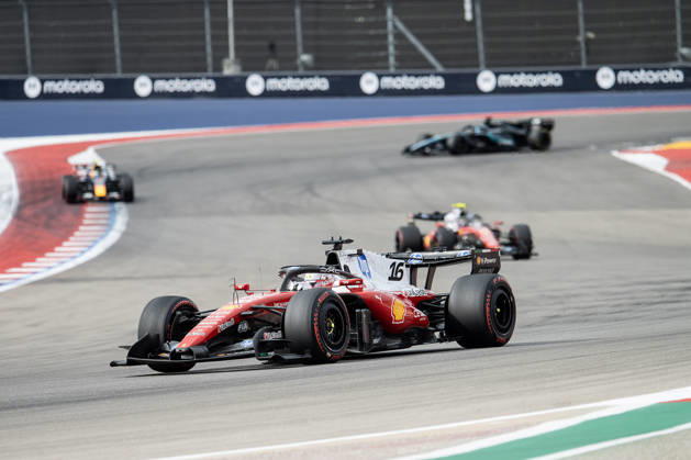 October 25, 2026: Charles Leclerc (16) with Scuderia Ferrari HP F1 Team in action during the championship race at the Formula 1 MSC Cruises United States Grand Prix, Circuit of the Americas. Austin, Texas. CSM Formula One 2026: Formula 1 MSC Cruises United States Grand Prix OCT 25  - ZUMAc04_ 20261025_faf_c04_041 Copyright: xMarioxCantux