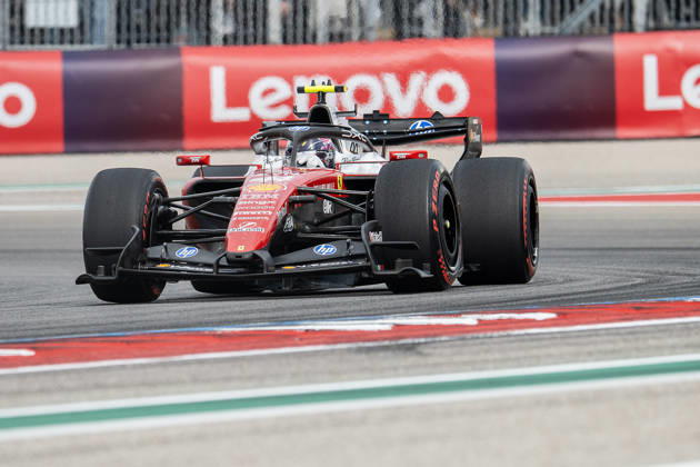 October 25, 2026: Lewis Hamilton (44) with Scuderia Ferrari HP F1 Team in action during the championship race at the Formula 1 MSC Cruises United States Grand Prix, Circuit of the Americas. Austin, Texas. CSM Formula One 2026: Formula 1 MSC Cruises United States Grand Prix OCT 25  - ZUMAc04_ 20261025_faf_c04_051 Copyright: xMarioxCantux