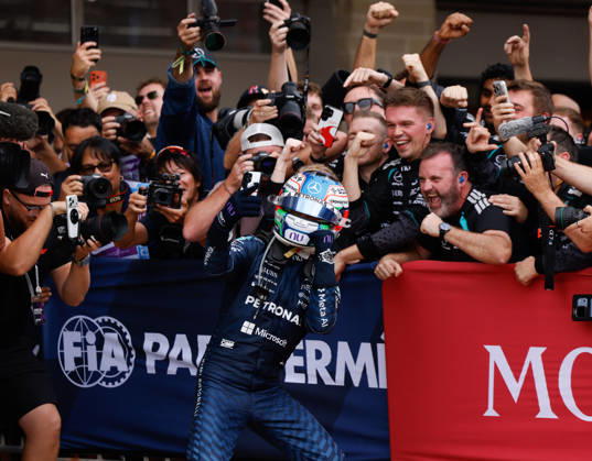 F1 Grand Prix USA - Race Kimi Antonelli celebrates in parc ferme after winning first place in the Formula 1 MSC Cruises United States Grand Prix at Circuit of the Americas in Austin, Texas, United States, on October 25, 2026. Austin Texas United States  Copyright: xStephaniexTacyx originalFilename:tacy-notitle261025_npcuX.jpg