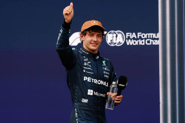F1 Grand Prix USA - Race Kimi Antonelli celebrates in parc ferme after winning first place in the Formula 1 MSC Cruises United States Grand Prix at Circuit of the Americas in Austin, Texas, United States, on October 25, 2026. Austin Texas United States  Copyright: xStephaniexTacyx originalFilename:tacy-notitle261025_npqX6.jpg