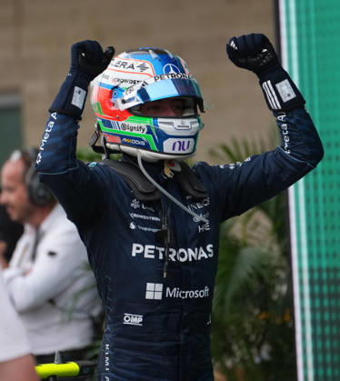 Formula 1 MSC Cruises United States Grand Prix 2026 Winner Italian driver Andrea Kimi Antonelli Mercedes-AMG Petronas Formula One Team celebrates his victory after the formula 1 msc cruises united states grand prix 2026 at the Circuit of the Americas in Austtin, united states October 25 2026. Austin United States  Copyright: xMatrixxImagesx xHasanxBraticx