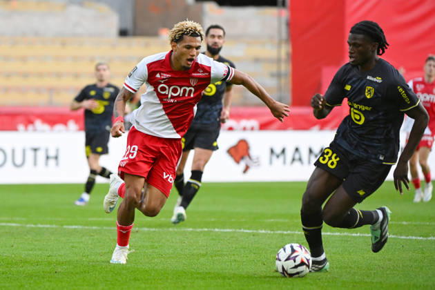 FOOTBALL : AS Monaco VS LOSC - Ligue 1 McDonald s - 25 10 2026 Paris Brunner (ASM) - Ligue 1 McDonald’s match between AS Monaco and LOSC on October 25, 2026 at the Louis II Stadium in Monaco. MonacoMonaco  Copyright: xWilliamxCannarellax