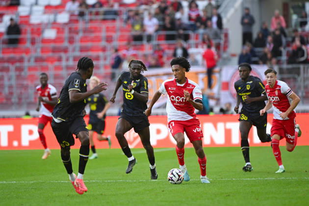 FOOTBALL : AS Monaco VS LOSC - Ligue 1 McDonald s - 25 10 2026 Edan Diop (ASM) - Ligue 1 McDonald’s match between AS Monaco and LOSC on October 25, 2026 at the Louis II Stadium in Monaco. MonacoMonaco  Copyright: xWilliamxCannarellax