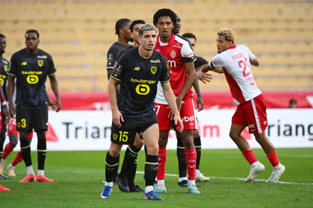 FOOTBALL : AS Monaco VS LOSC - Ligue 1 McDonald s - 25 10 2026 Romain Perraud (LOSC) - Ligue 1 McDonald’s match between AS Monaco and LOSC on October 25, 2026 at the Louis II Stadium in Monaco. MonacoMonaco  Copyright: xWilliamxCannarellax