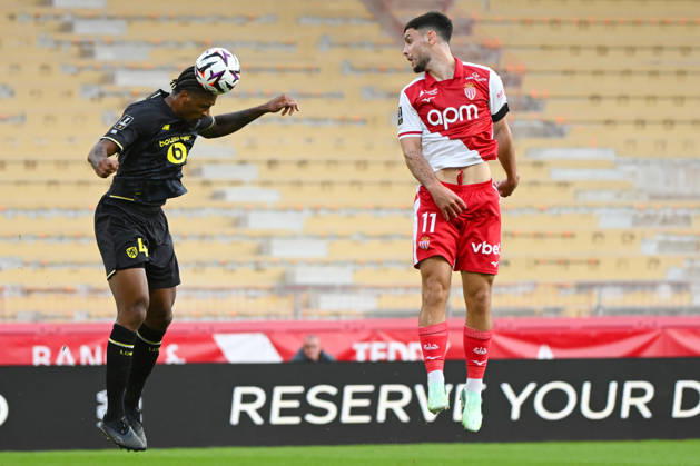 FOOTBALL : AS Monaco VS LOSC - Ligue 1 McDonald s - 25 10 2026 Alexsandro (LOSC) Matthis Abline (ASM) - Ligue 1 McDonald’s match between AS Monaco and LOSC on October 25, 2026 at the Louis II Stadium in Monaco. MonacoMonaco  Copyright: xWilliamxCannarellax