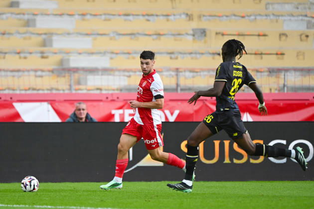 FOOTBALL : AS Monaco VS LOSC - Ligue 1 McDonald s - 25 10 2026 Matthis Abline (ASM) - Ligue 1 McDonald’s match between AS Monaco and LOSC on October 25, 2026 at the Louis II Stadium in Monaco. MonacoMonaco  Copyright: xWilliamxCannarellax