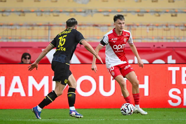 FOOTBALL : AS Monaco VS LOSC - Ligue 1 McDonald s - 25 10 2026 Aleksandr Golovin (ASM) - Ligue 1 McDonald’s match between AS Monaco and LOSC on October 25, 2026 at the Louis II Stadium in Monaco. MonacoMonaco  Copyright: xWilliamxCannarellax