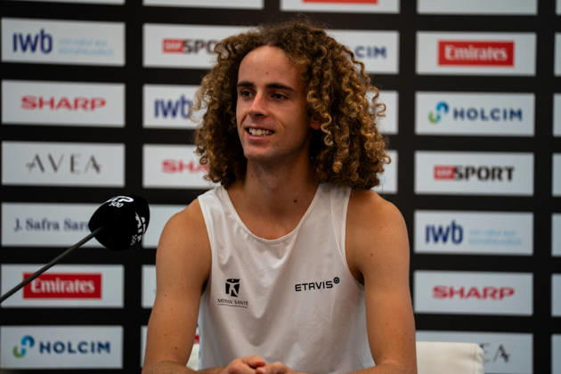 BASEL, SWITZERLAND, OCTOBER 26: Mika Brunold of Switzerland at a press conference during Day 3 of the Swiss Indoors Basel at St. Jakobshalle on October 26, 2026, in Basel, Switzerland Copyright: xJustPictures.ch PascalxvonxBürenx jp-en-EuSpIm-Pavo_Fotografie-09507