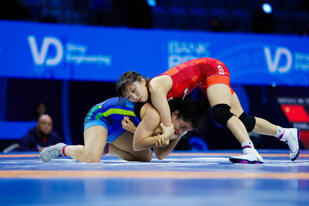 Senior World Championships, 50 kg Open Weight: Yui Susaki (JPN) def. Nohalis Alejandra Loyo Jimenez (VEN) Copyright: xKostadinxAndonovx