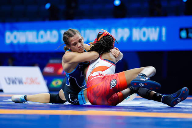 Senior World Championships, 50 kg Open Weight: Morgan Nicole Turner (USA) def. Greili Bencosme Carvajal (CUB) Copyright: xKostadinxAndonovx