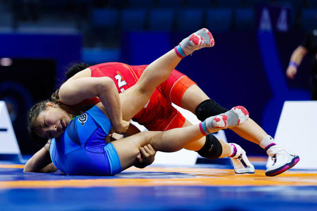 Senior World Championships, 50 kg Open Weight: Yui Susaki (JPN) def. Nohalis Alejandra Loyo Jimenez (VEN) Copyright: xKostadinxAndonovx