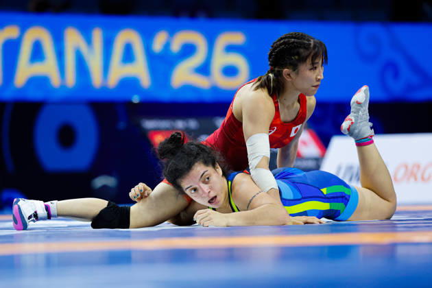 Senior World Championships, 50 kg Open Weight: Yui Susaki (JPN) def. Nohalis Alejandra Loyo Jimenez (VEN) Copyright: xKostadinxAndonovx