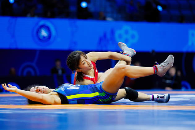 Senior World Championships, 50 kg Open Weight: Yui Susaki (JPN) def. Nohalis Alejandra Loyo Jimenez (VEN) Copyright: xKostadinxAndonovx