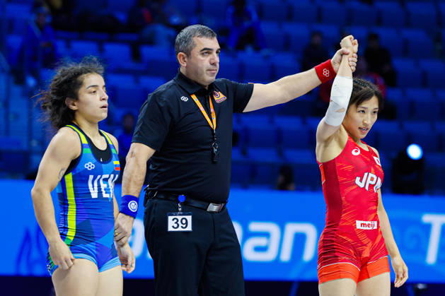 Senior World Championships, 50 kg Open Weight: Yui Susaki (JPN) def. Nohalis Alejandra Loyo Jimenez (VEN) Copyright: xKostadinxAndonovx