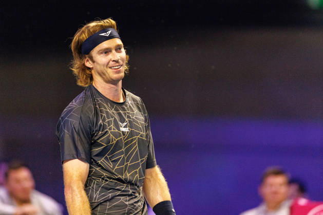 VIENNA, AUSTRIA - 27 OCTOBER 2026: Image shows the disappointment of Andrey Rublev (RUS) during Erste Bank Open 2026 First Round at Wiener Stadthalle on 27 10 2026 in Vienna, Austria. Austria Copyright: xFröhlichxPascalx