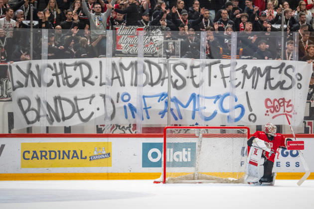NL: Lausanne HC - SCL Tigers 27.10.2026, Lausanne, Vaudoise Arena, NL: Lausanne HC - SCL Tigers. Banner during the 2026-2027 Swiss National League Ice hockey, Eishockey game between Lausanne HC and SCL Tigers the Tuesday 27.10.2026 at the Vaudoise Arena in Lausanne, Switzerland. Lausanne Vaudoise Arena Vaud Switzerland Copyright: xMediafabxPhotographyxFabricexDexGasperisx MEDIAFAB-HOCKEY-LAUSANNE HC-SCL TIGERS-LAUSANNE-27.10.2026-0063