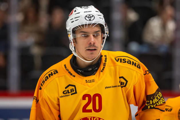 NL: Lausanne HC - SCL Tigers 27.10.2026, Lausanne, Vaudoise Arena, NL: Lausanne HC - SCL Tigers. Andre Petersson (20, SCL Tigers) during the 2026-2027 Swiss National League Ice hockey, Eishockey game between Lausanne HC and SCL Tigers the Tuesday 27.10.2026 at the Vaudoise Arena in Lausanne, Switzerland. Lausanne Vaudoise Arena Vaud Switzerland Copyright: xMediafabxPhotographyxFabricexDexGasperisx MEDIAFAB-HOCKEY-LAUSANNE HC-SCL TIGERS-LAUSANNE-27.10.2026-0156